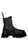 kurzschaftstiefel mit gummisohle