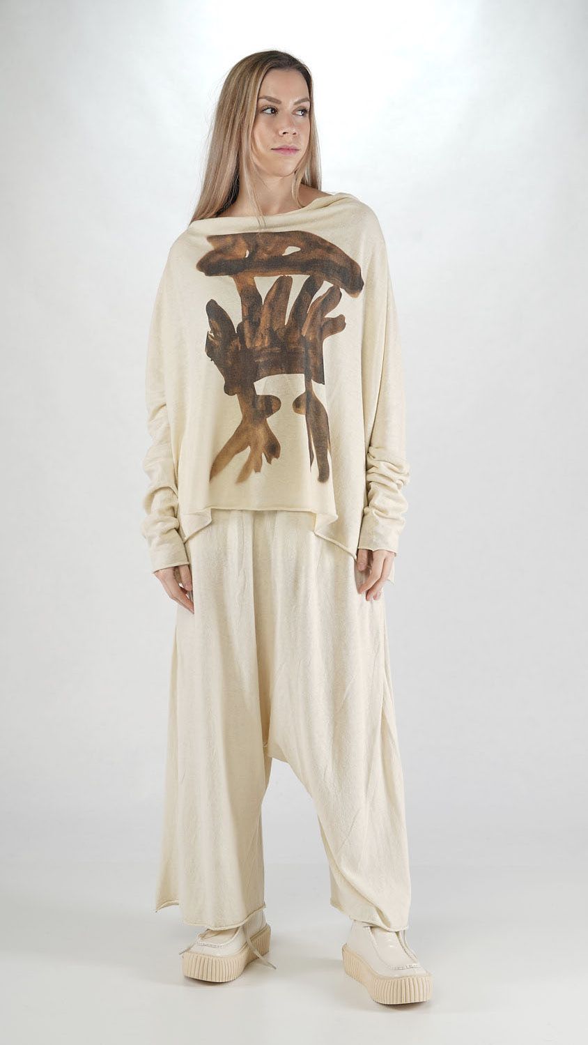weiter baumwoll hanf mix pullover