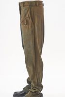 lange punto di roma-hose mit mäßig tiefem schritt